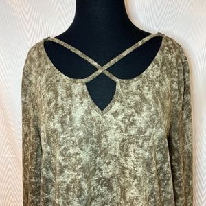 Elegant Brown Tunic Top